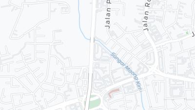 Mapa de localização do hotel