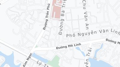 Hotel location map