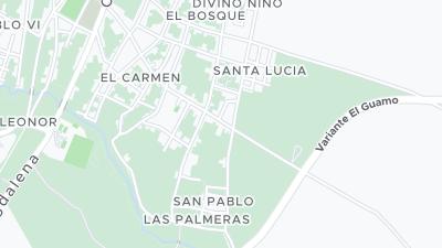 Карта локализации отеля