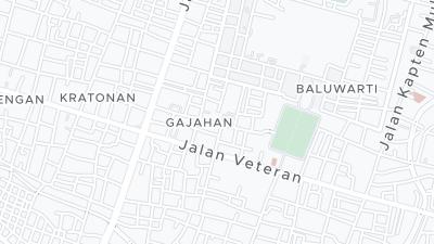 Plan de localisation de l'hôtel