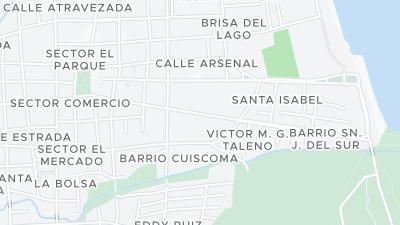 Hotel location map