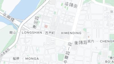 Hotel location map