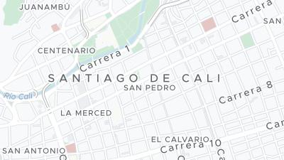 Plan de localisation de l'hôtel