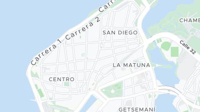 호텔 위치 지도