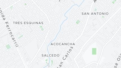 Hotel location map