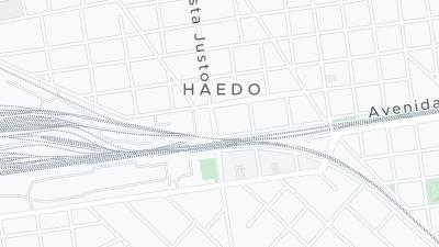 Kaart met de situering van het hotel