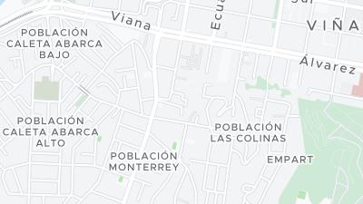 Mapa de localização do hotel