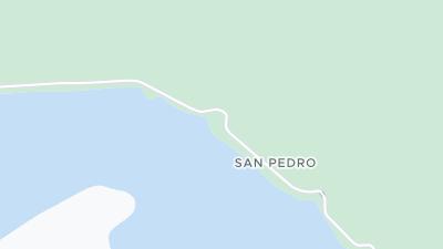 Kaart met de situering van het hotel