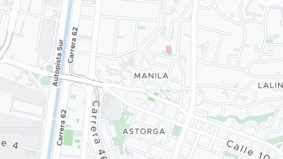 Hotel location map