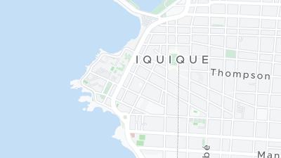 Kaart met de situering van het hotel