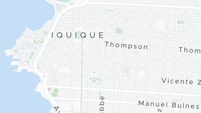 Kaart met de situering van het hotel