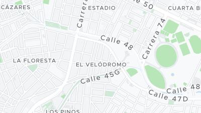 Plan de localisation de l'hôtel