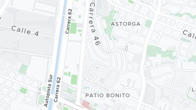 Карта локализации отеля