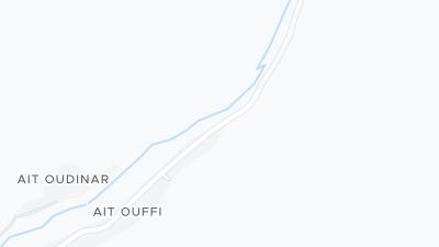 Kaart met de situering van het hotel