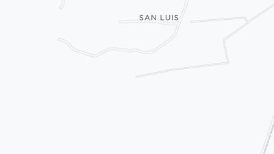 Kaart met de situering van het hotel