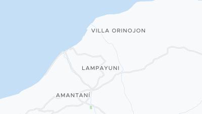 Hotel location map
