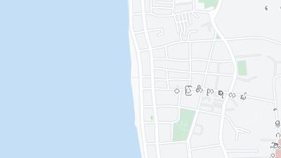 Mapa de localização do hotel