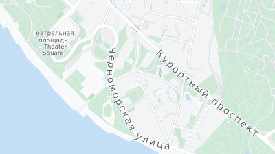 Карта локализации отеля