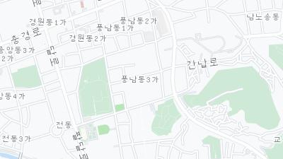 Hotel location map