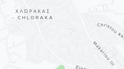 Hotel location map