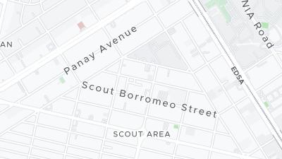 Mapa de localização do hotel