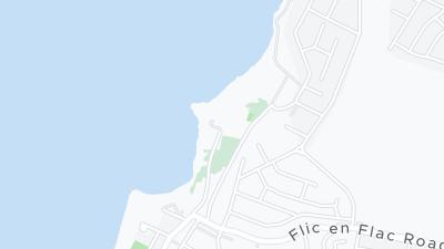 Kaart met de situering van het hotel