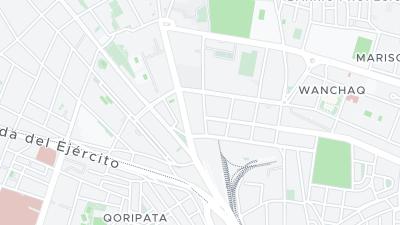 Mapa de localização do hotel