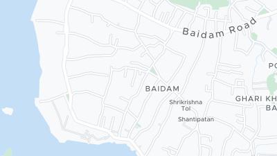 Hotel location map