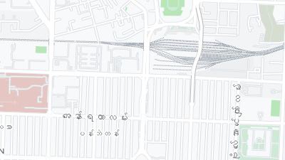 Hotel location map