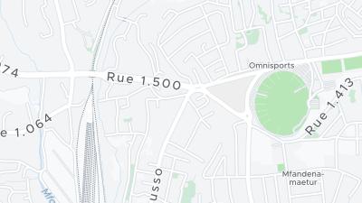 Plan de localisation de l'hôtel