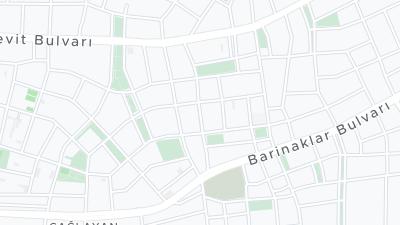 Kaart met de situering van het hotel