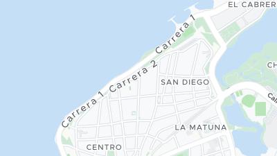 Карта локализации отеля