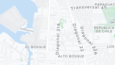 מפת לאיתור המלון