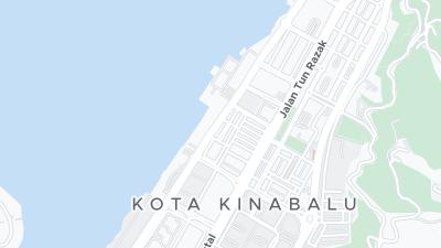 Mapa de localização do hotel