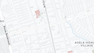 Mapa de localização do hotel