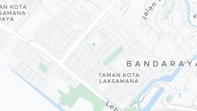 Hotel location map