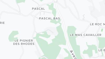 Mapa de localização do hotel