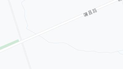 Kaart met de situering van het hotel