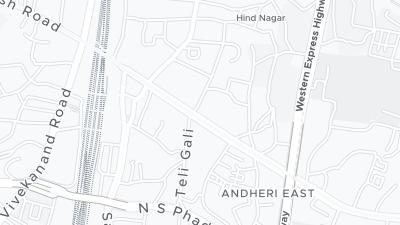 Mapa de localização do hotel