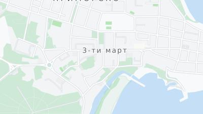 Kort over hotellets beliggenhed