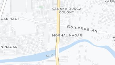 Mapa de localização do hotel