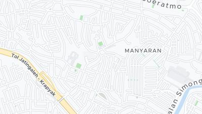 Kort over hotellets beliggenhed