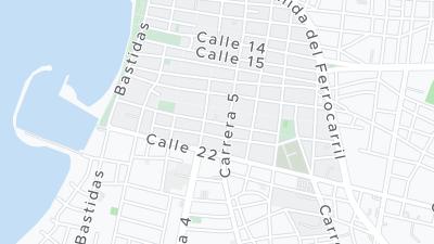 Hotel location map