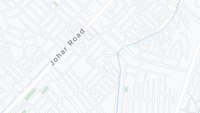 Kaart met de situering van het hotel