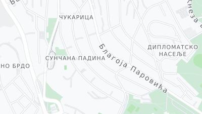 Hotel location map