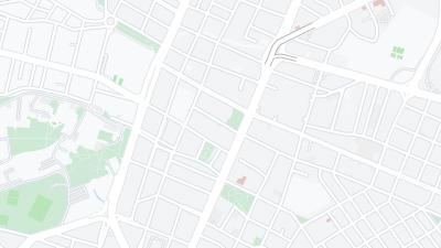 Kaart met de situering van het hotel