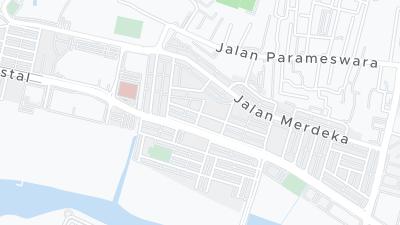 Mapa de localização do hotel