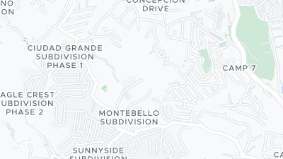 Hotel location map