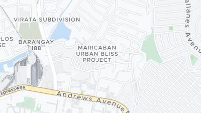 Hotel location map