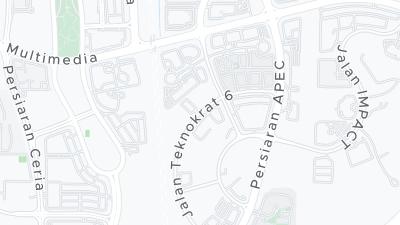 Mapa de localização do hotel